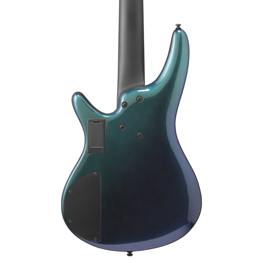 Ibanez SRMS725BCM 5 String Electric Bass Guitar Blue Chameleon - Image 2