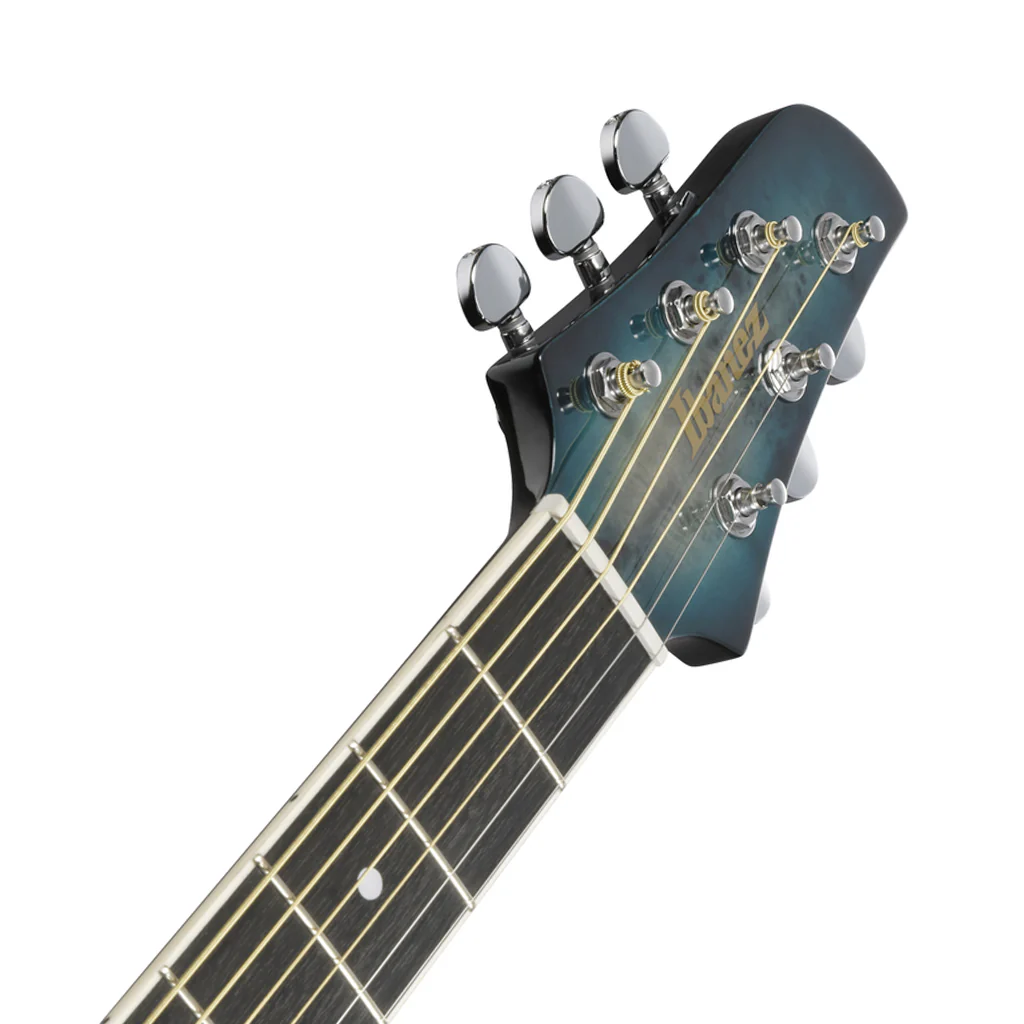Ibanez TCY10PA Acoustic Guitar w/Pickup - Cosmic Blue Starburst High Gloss - Image 5