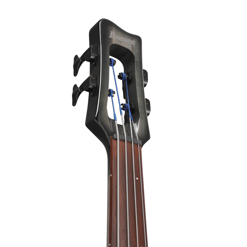 Ibanez UB804 Upright Electric Bass - Black Ice Burst Low Gloss - Image 5