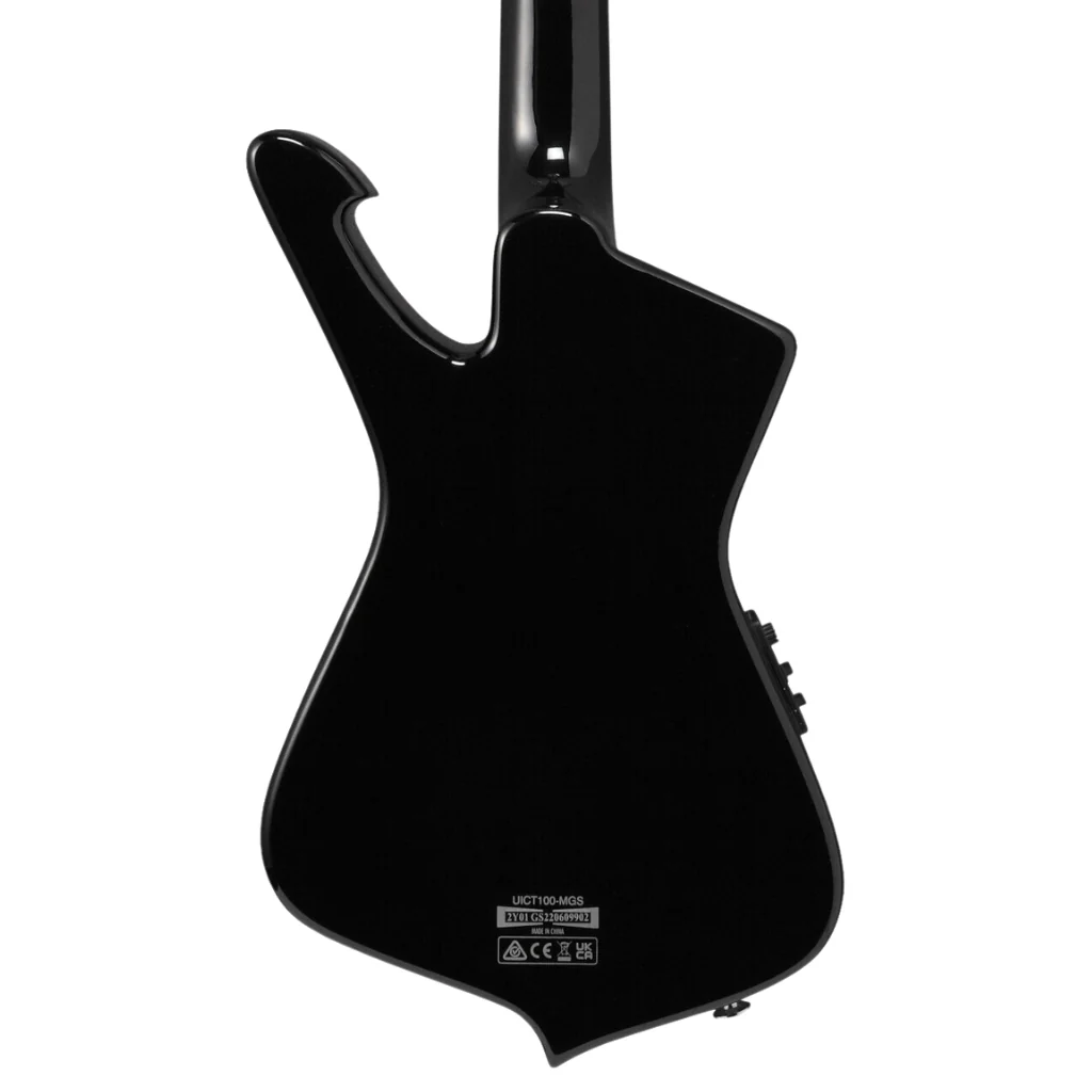 Ibanez UICT100A Electric Tenor Ukulele - Metallic Gray Sunburst - Image 2