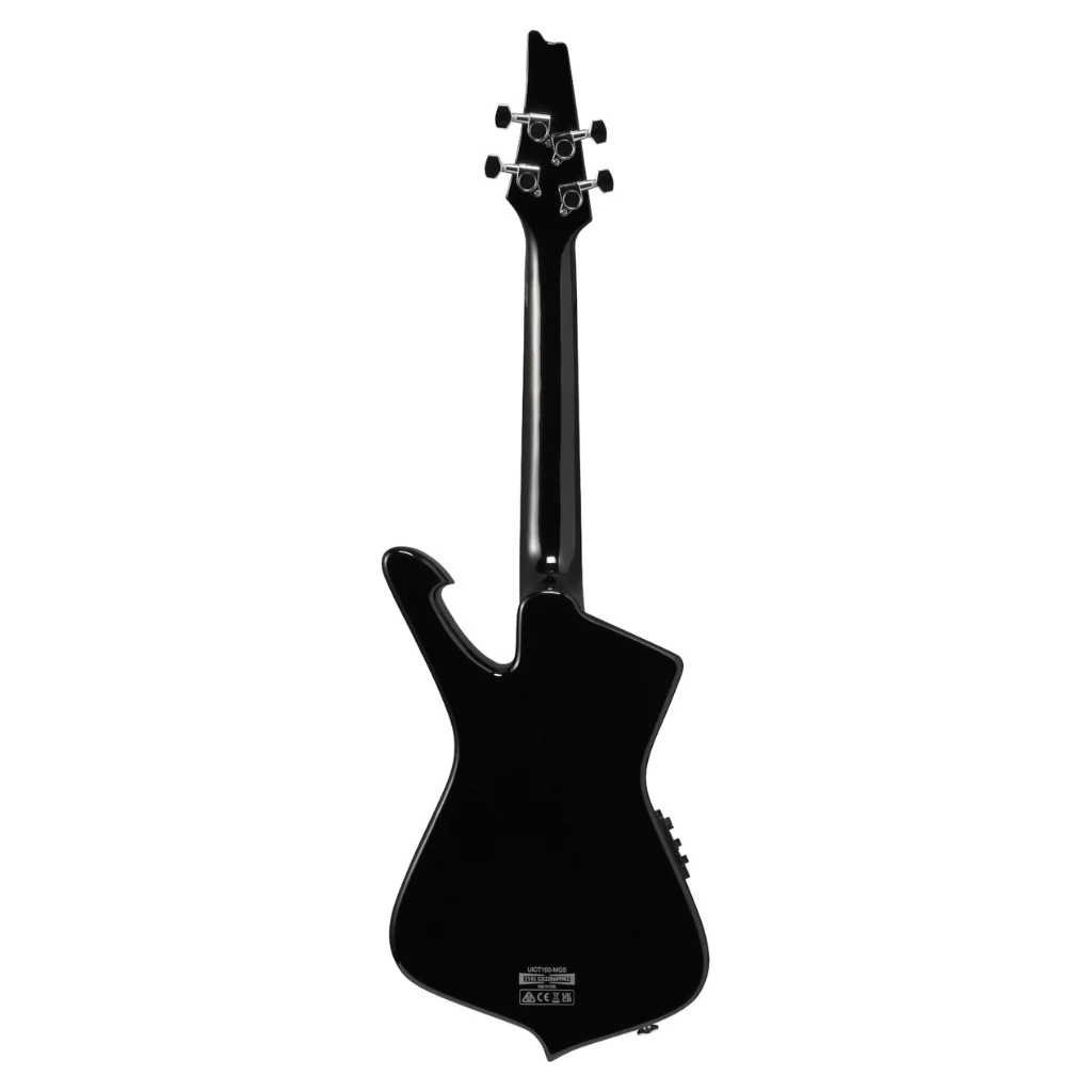 Ibanez UICT100A Electric Tenor Ukulele - Metallic Gray Sunburst - Image 4