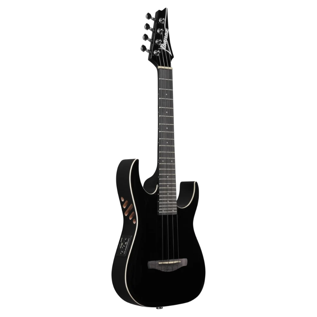Ibanez URGT100A Electric Tenor Ukulele - Black - Image 5