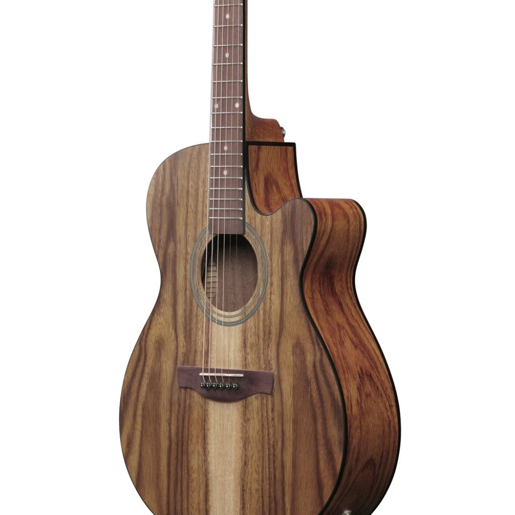 Ibanez V40WSCE Acoustic Guitar - Open Pore Brown - Image 10