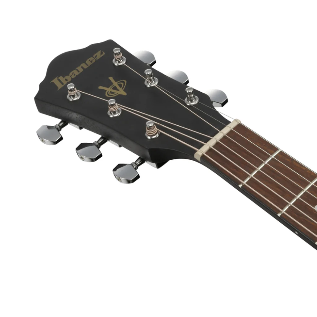 Ibanez VC44CE Acoustic Guitar - Open Pore Weathered Black - Image 5