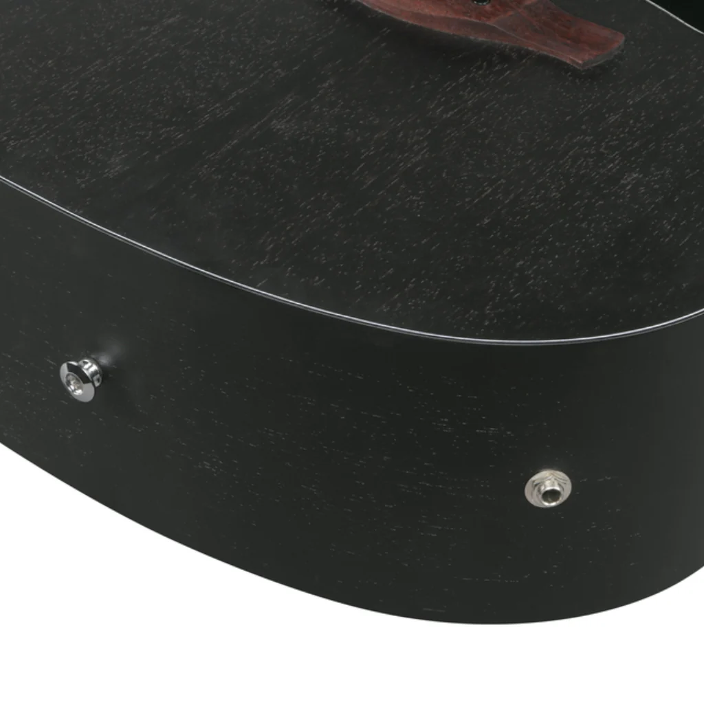 Ibanez VC44CE Acoustic Guitar - Open Pore Weathered Black - Image 7