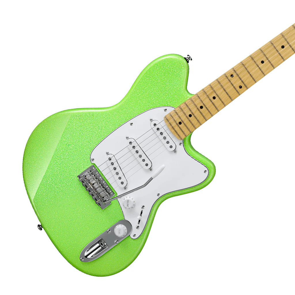 Ibanez - YY10 Yvette Young Signature Model - Slime Green Sparkle - Image 6