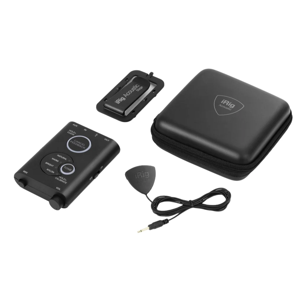 IK iRig Acoustic Stage - Advanced Digital Microphone System for Acoustic Guitar - 32-bit Preamp/DSP - Image 4