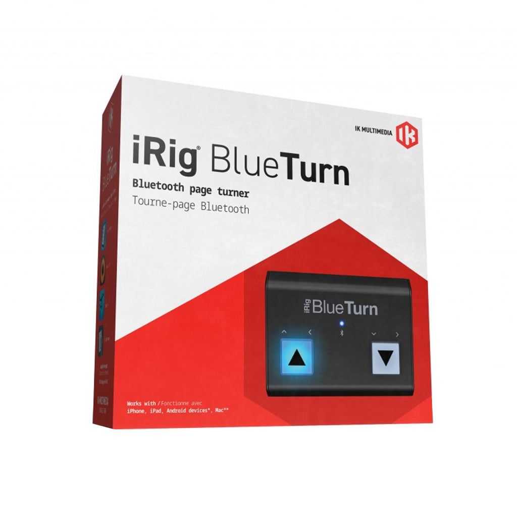IK iRig BlueTurn - Backlit Compact Bluetooth Page Turner - Image 5