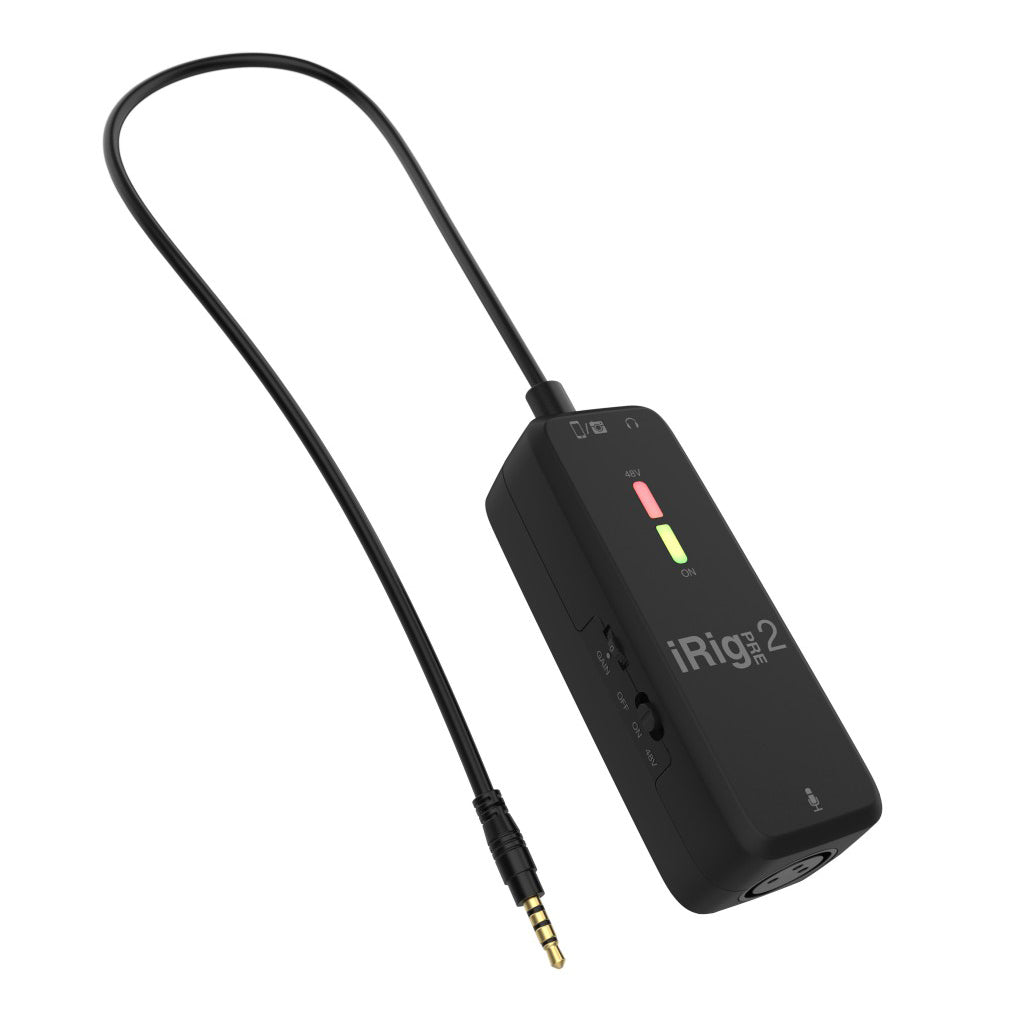 IK iRig Pre 2 - Studio Quality XLR Microphone Interface - Image 4