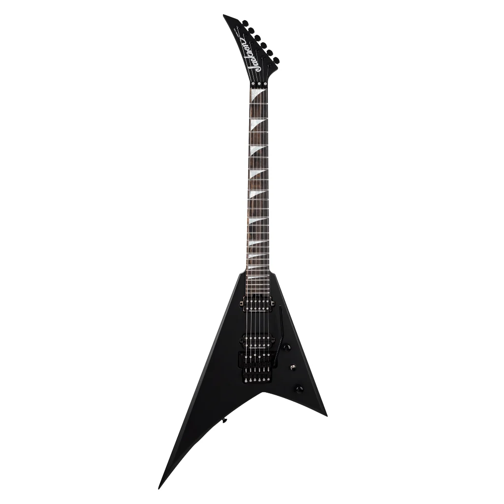 Jackson American Series Rhoads RR24 Electric Guitar - Satin Black, Ebony Fingerboard - Image 2