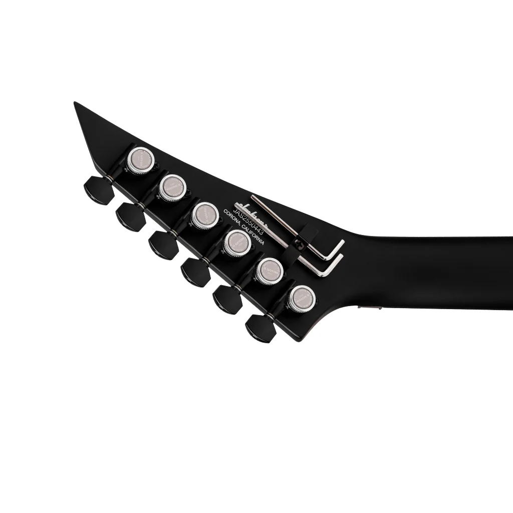 Jackson American Series Rhoads RR24 Electric Guitar - Satin Black, Ebony Fingerboard - Image 5