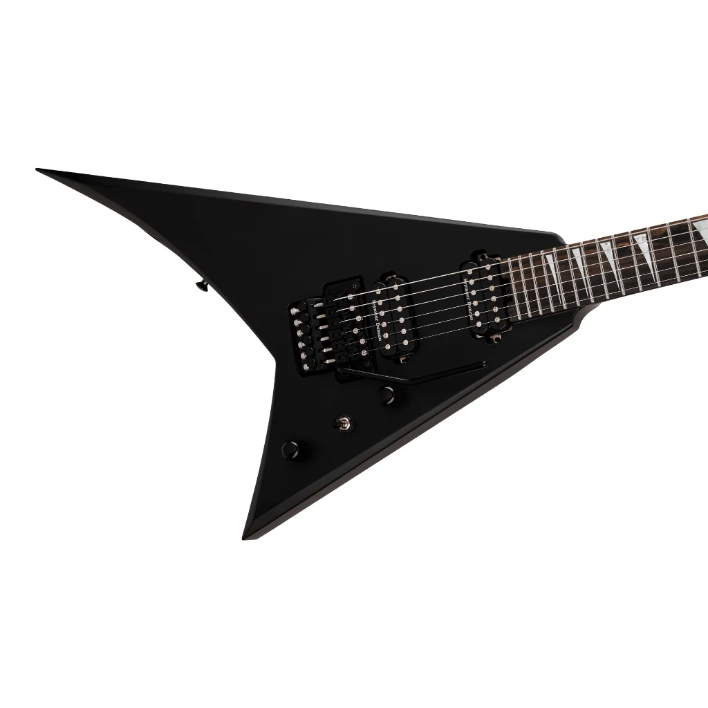 Jackson American Series Rhoads RR24 Electric Guitar - Satin Black, Ebony Fingerboard - Image 7