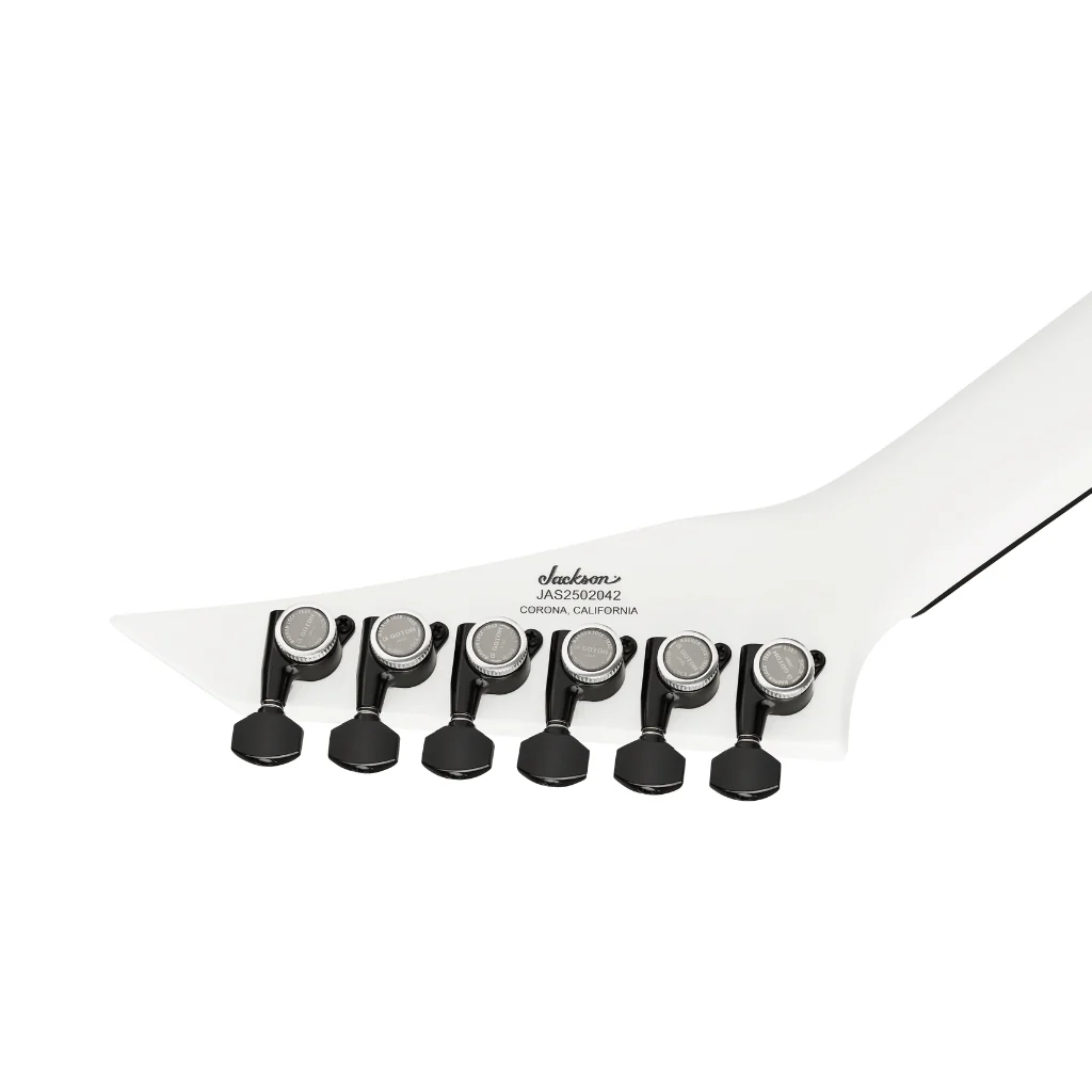 Jackson American Series Rhoads RR24 HT Electric Guitar - Snow White, Ebony Fingerboard - Image 5