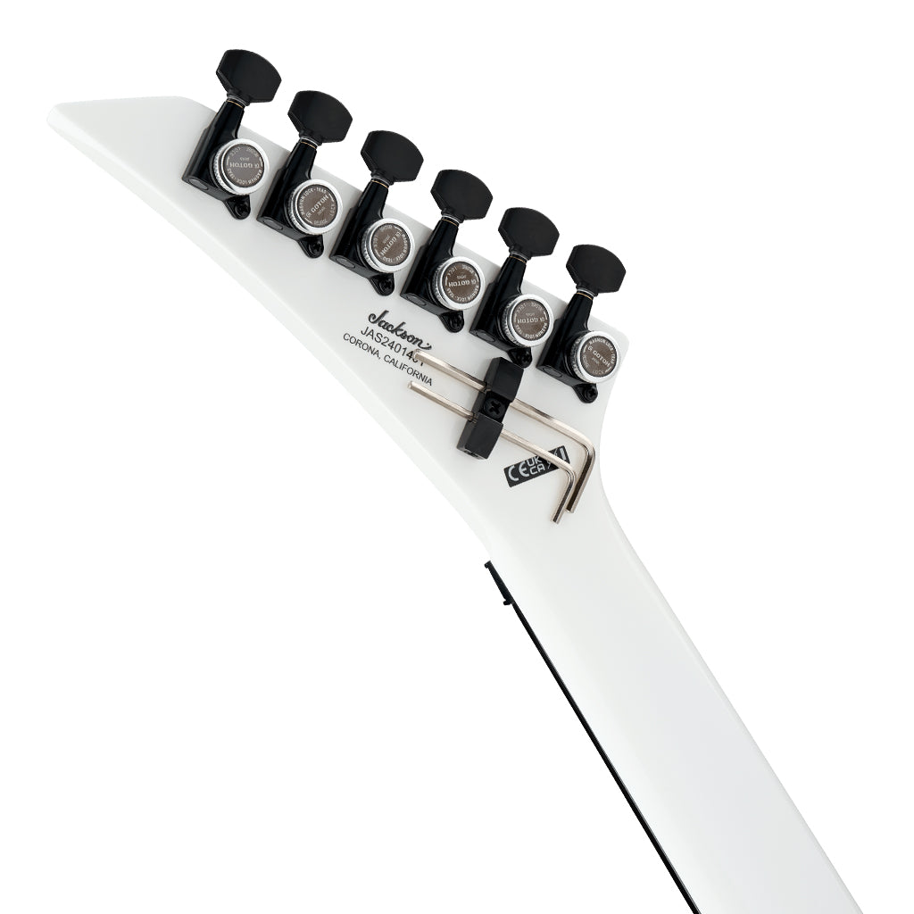 Jackson American Series Soloist SL2 DX Electric Guitar Ebony Fingerboard Snow White - Image 5