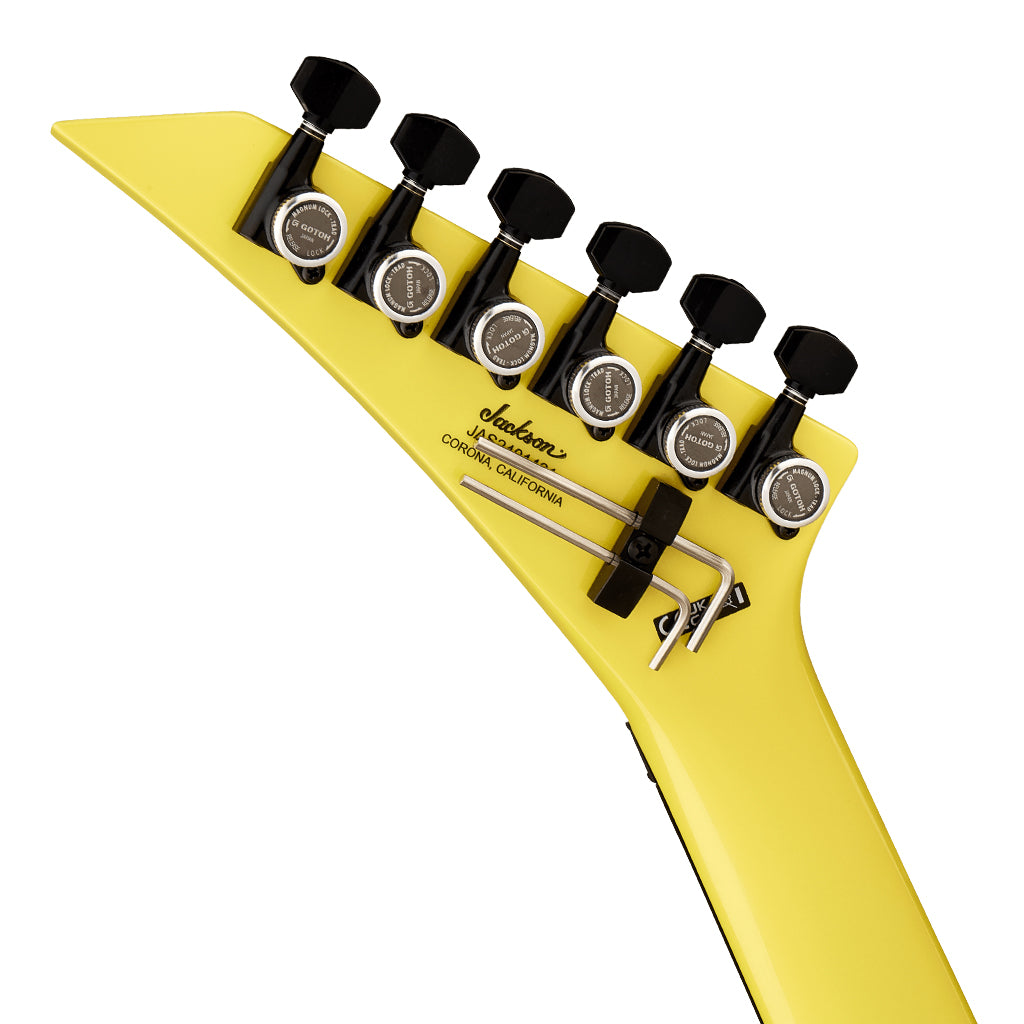 Jackson American Series Soloist SL2 DX Electric Guitar Ebony Fingerboard Lemon Ice - Image 5