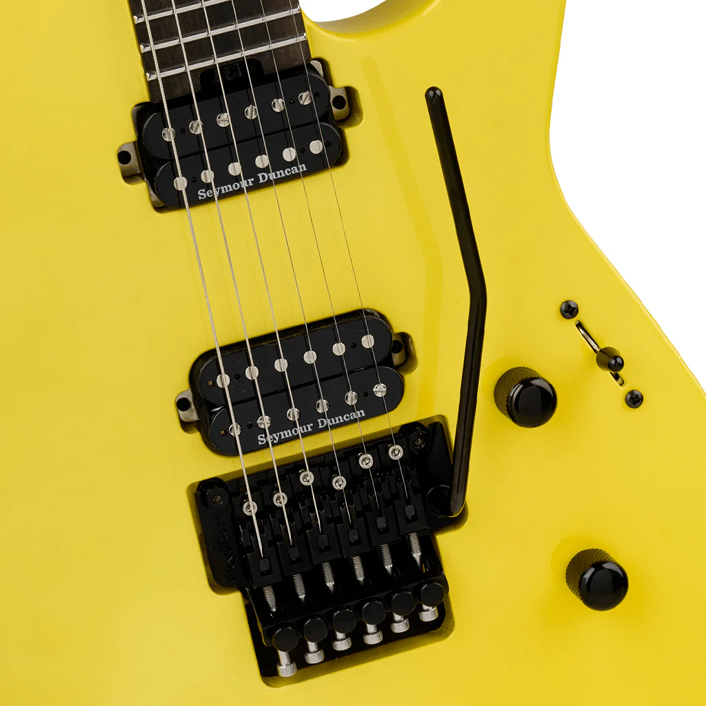 Jackson American Series Soloist SL2 DX Electric Guitar Ebony Fingerboard Lemon Ice - Image 6