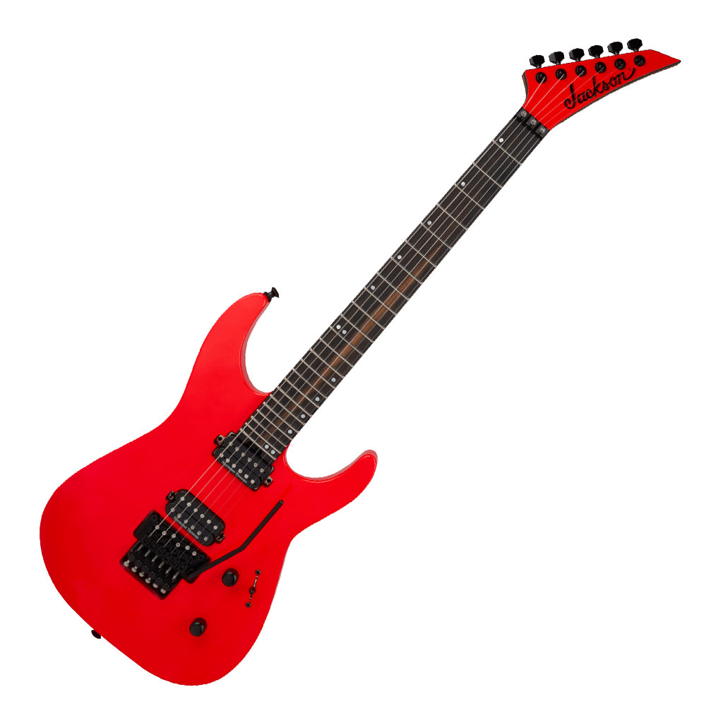 Jackson American Series Virtuoso Electric Guitar Streaked Ebony Fingerboard Rocket Red - Image 7