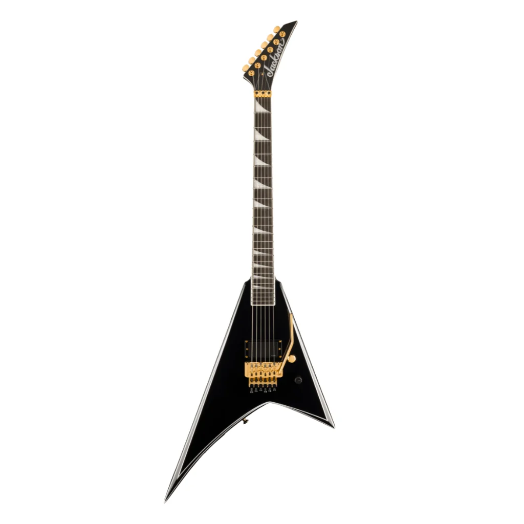 Jackson Concept Series Rhoads FR H Electric Guitar - Black with White Pinstripes - Image 3