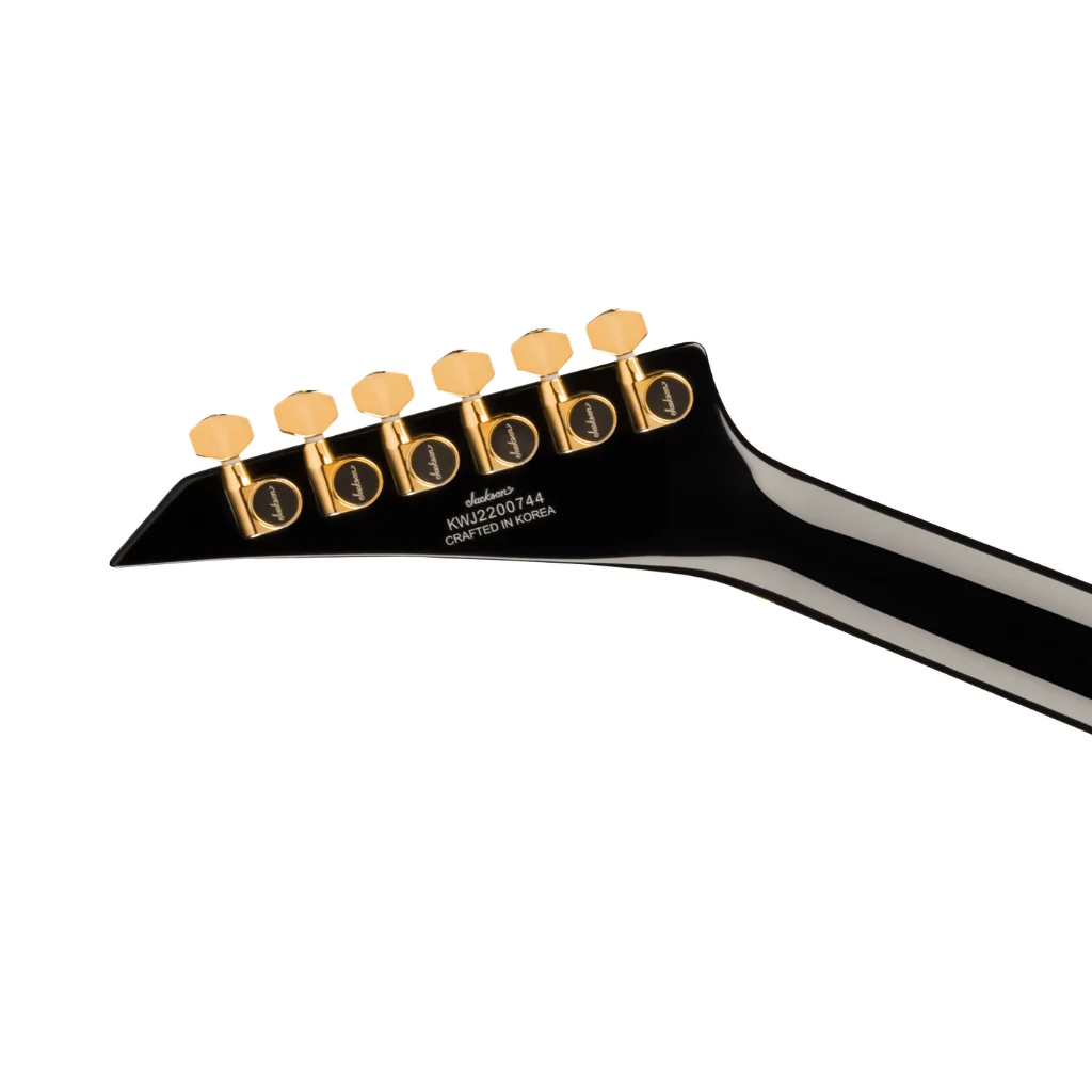 Jackson Concept Series Rhoads FR H Electric Guitar - Black with White Pinstripes - Image 6