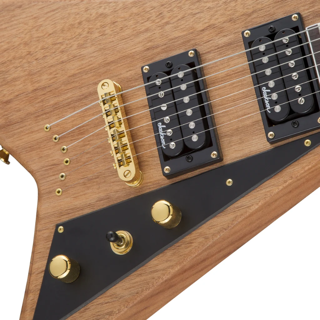 Jackson FSR JS Series Rhoads JS32T Electric GUitar - Natural Oil, Amaranth Fingerboard - Image 7