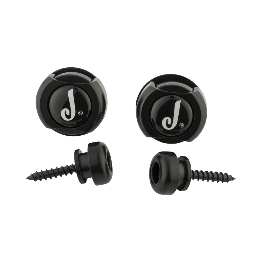 Jackson Guitar Strap Locks - Black - Image 2