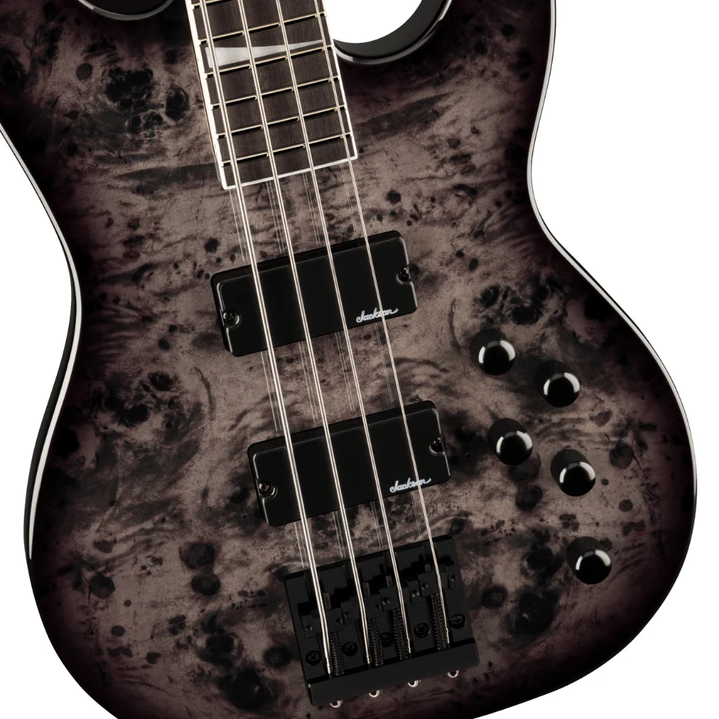 Jackson JS Series Concert Bass CB JS3P in Transparent Black - Image 7
