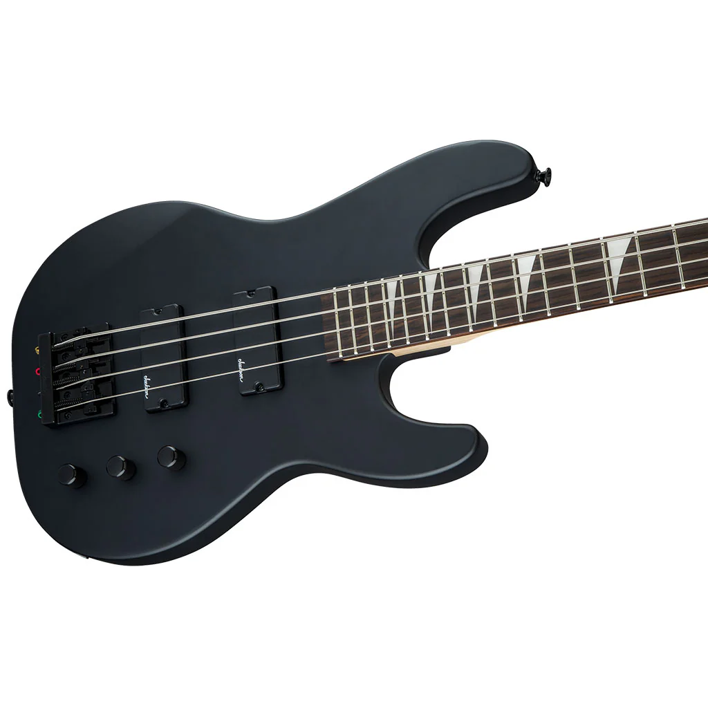 Jackson - JS Series Concert Bass JS2, Amaranth Fingerboard, Satin Black | Bass Guitars | 2919011568 - Image 4