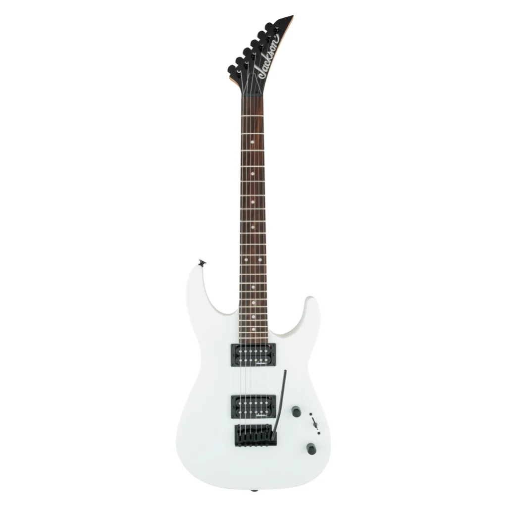 Jackson JS Series Dinky JS11 Electric Guitar - Snow White, Amaranth Fingerboard - Image 2
