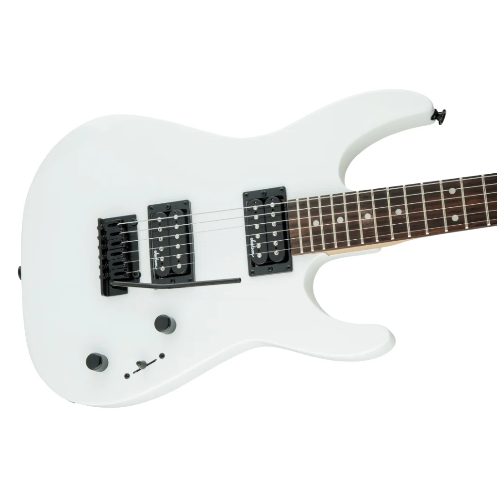 Jackson JS Series Dinky JS11 Electric Guitar - Snow White, Amaranth Fingerboard - Image 7