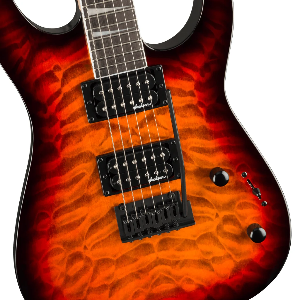 Jackson JS Series Dinky JS20 DKQ 2PT in Transparent Tobacco Burst - Image 7