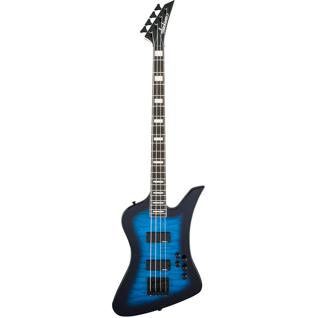 Jackson JS Series JS3Q Kelly Bird - Transparent Blue Burst | Bass Guitars | 2919093585 - Image 2