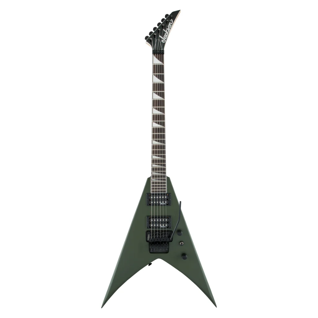 Jackson JS Series King V JS32 Electric Guitar - Matte Army Drab, Amaranth Fingerboard - Image 2