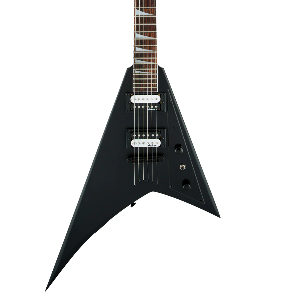 Jackson JS Series Rhoads JS32T Electric Guitar - Satin Black, Amaranth Fingerboard