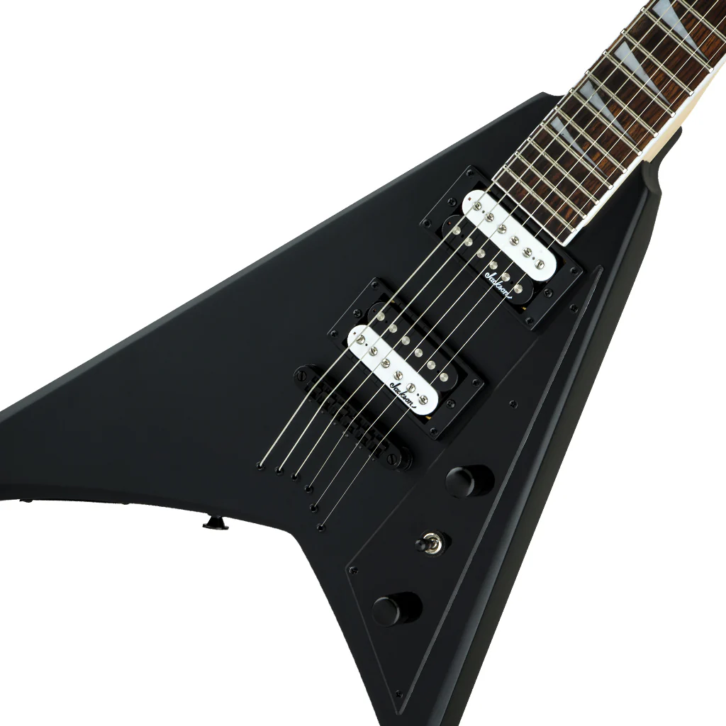 Jackson JS Series Rhoads JS32T Electric Guitar - Satin Black, Amaranth Fingerboard - Image 4