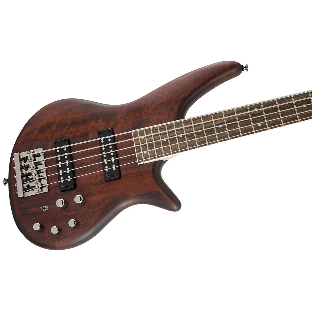 Jackson - JS Series Spectra Bass JS3V, Laurel Fingerboard, Walnut Stain | Bass Guitars | 2919005557 - Image 4