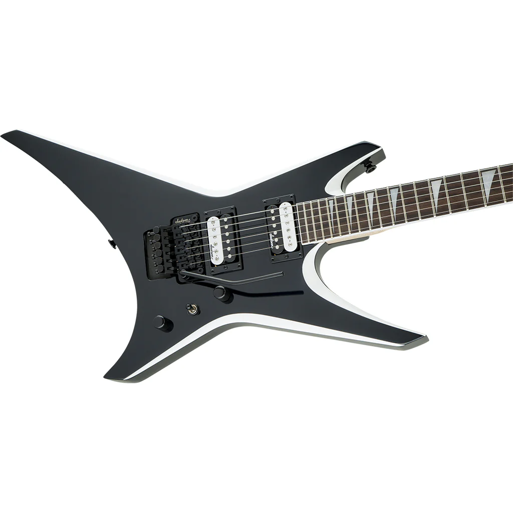 Jackson - JS Series Warrior JS32 - Black with White Bevels | Electric Guitars | 2910146572 - Image 5