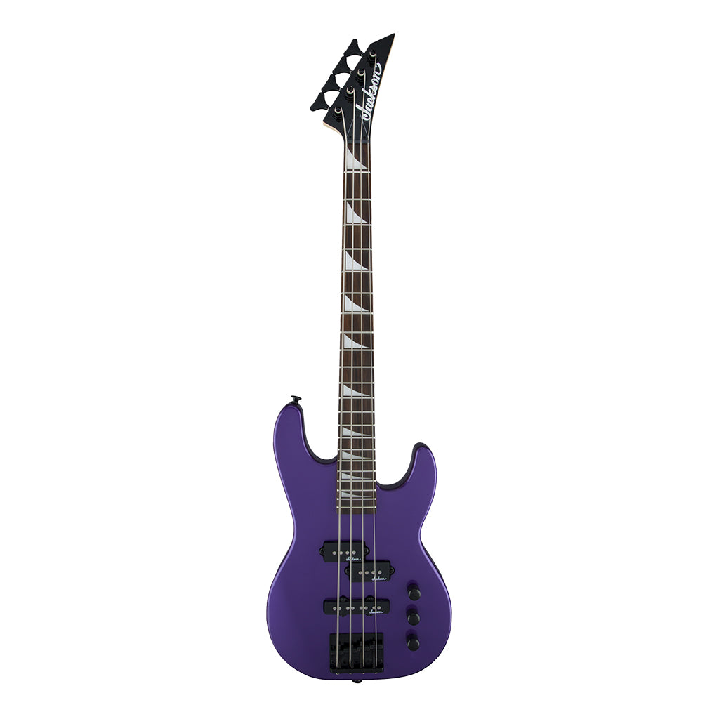 Jackson JS1X Concert Bass Minion Bass Guitar - Pavo Purple, Amaranth Fretboard - Image 2