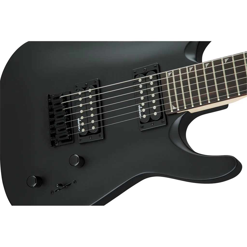 Jackson JS22-7 DKA Dinky - Satin Black - Amaranth Fretboard | Electric Guitars | 2910132568 - Image 5