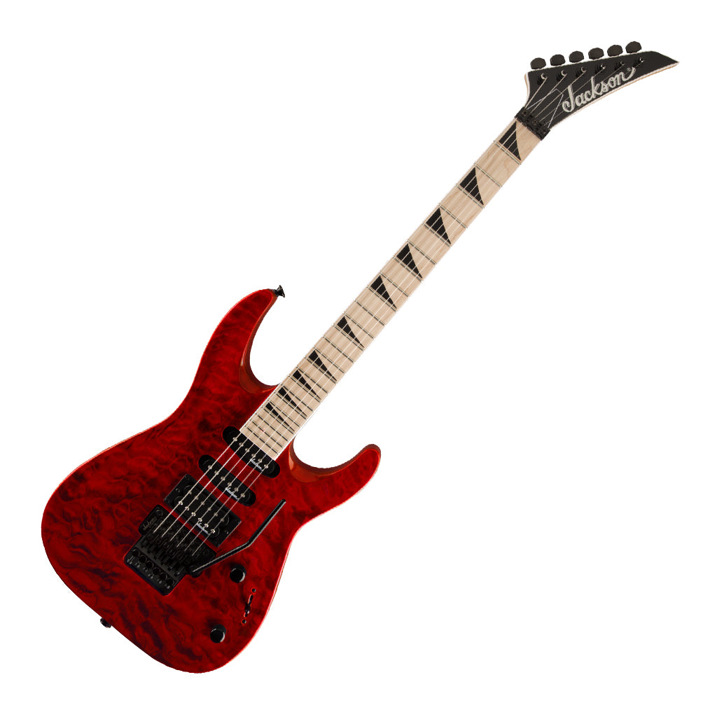 Jackson JS34Q Dinky DKA Transparent Red - Image 7