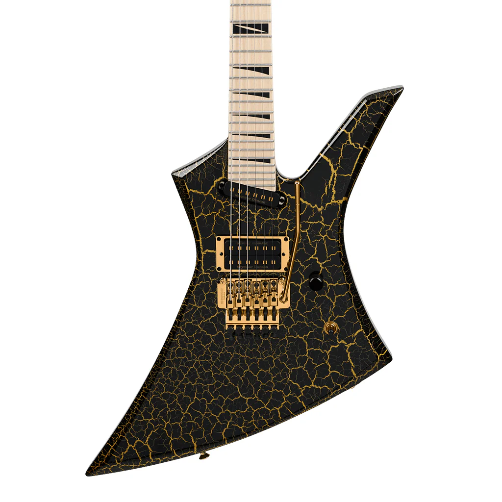Jackson KE27 Pro Plus Series Signature Brandon Ellis Kelly Electric Guitar - Gold Crackle