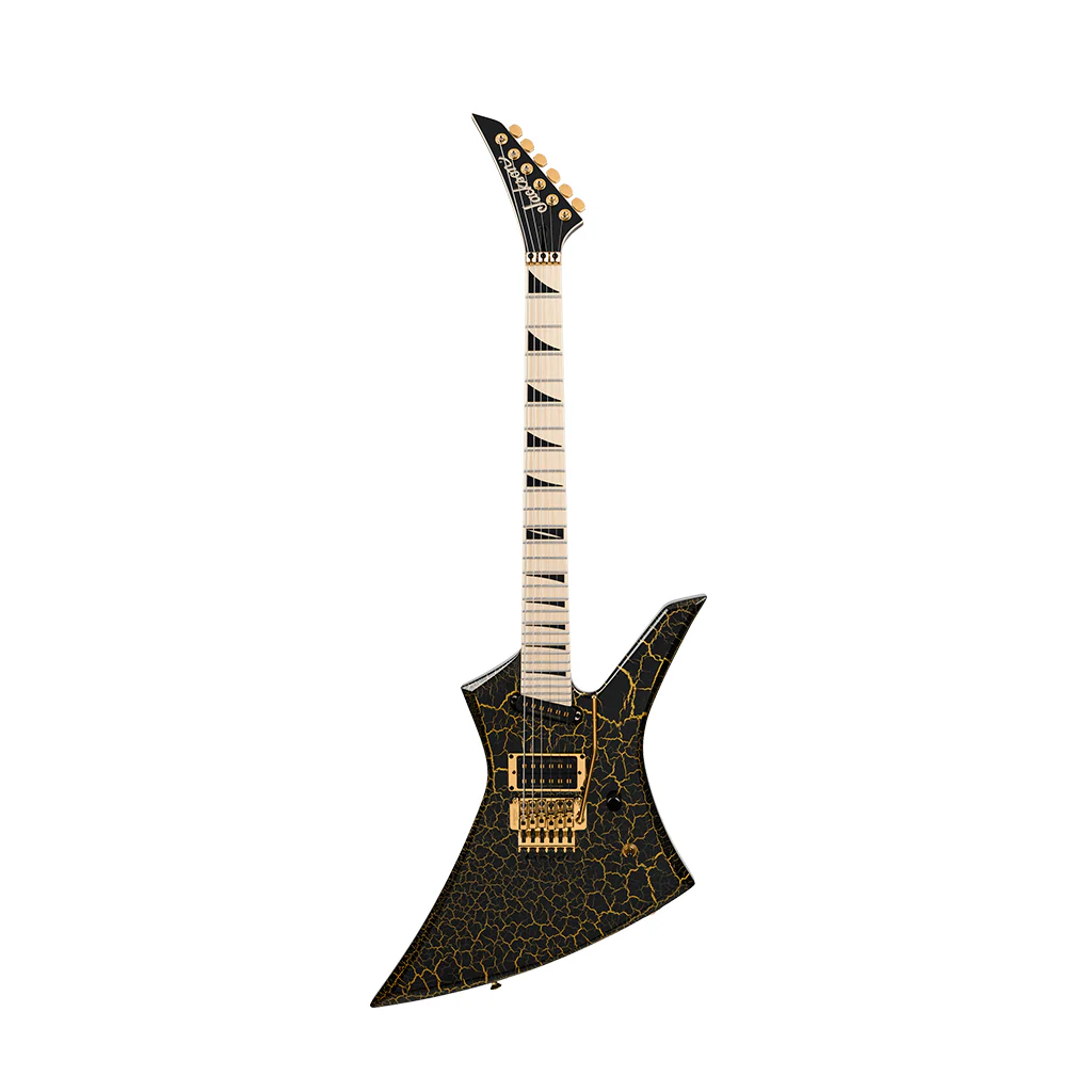 Jackson KE27 Pro Plus Series Signature Brandon Ellis Kelly Electric Guitar - Gold Crackle - Image 3