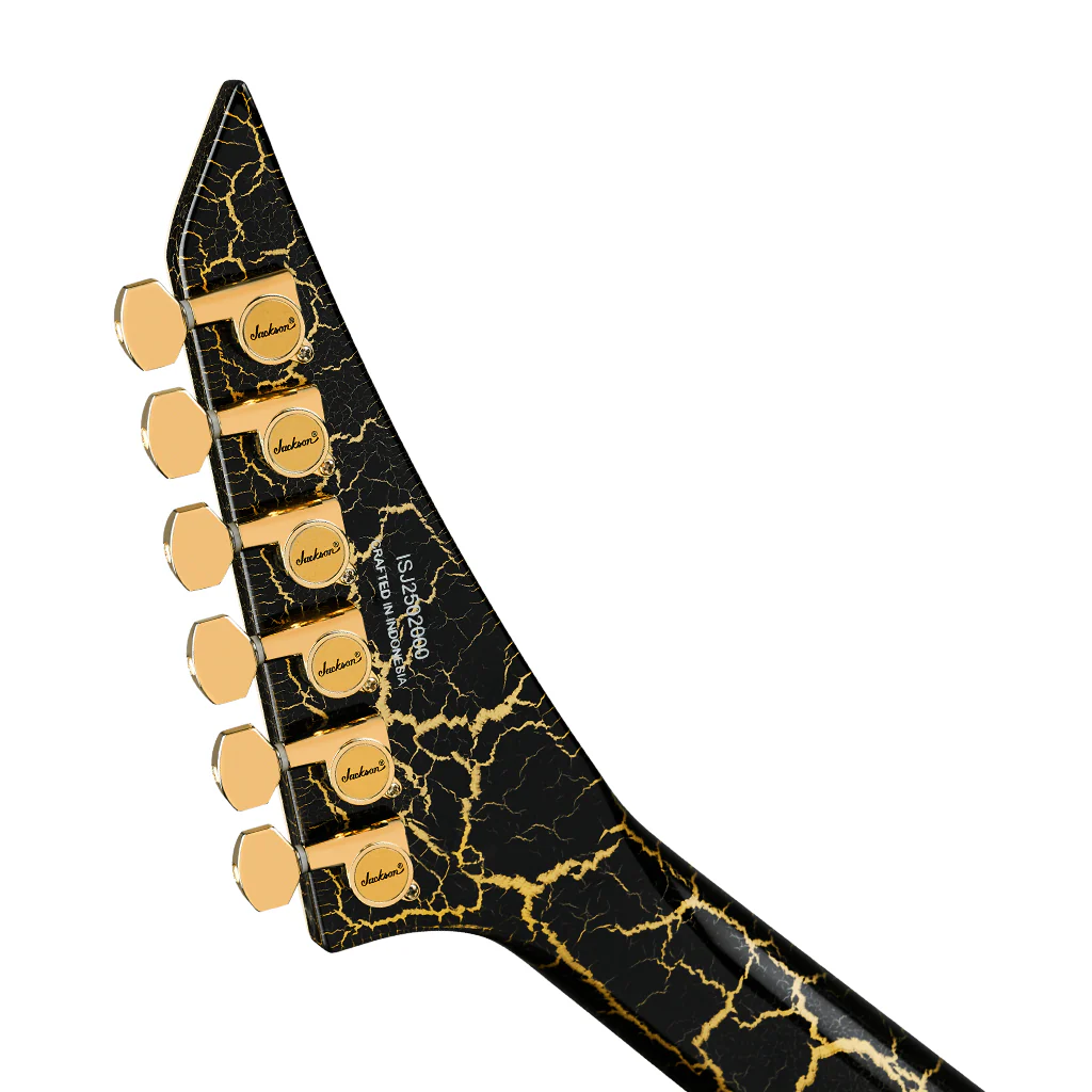 Jackson KE27 Pro Plus Series Signature Brandon Ellis Kelly Electric Guitar - Gold Crackle - Image 6