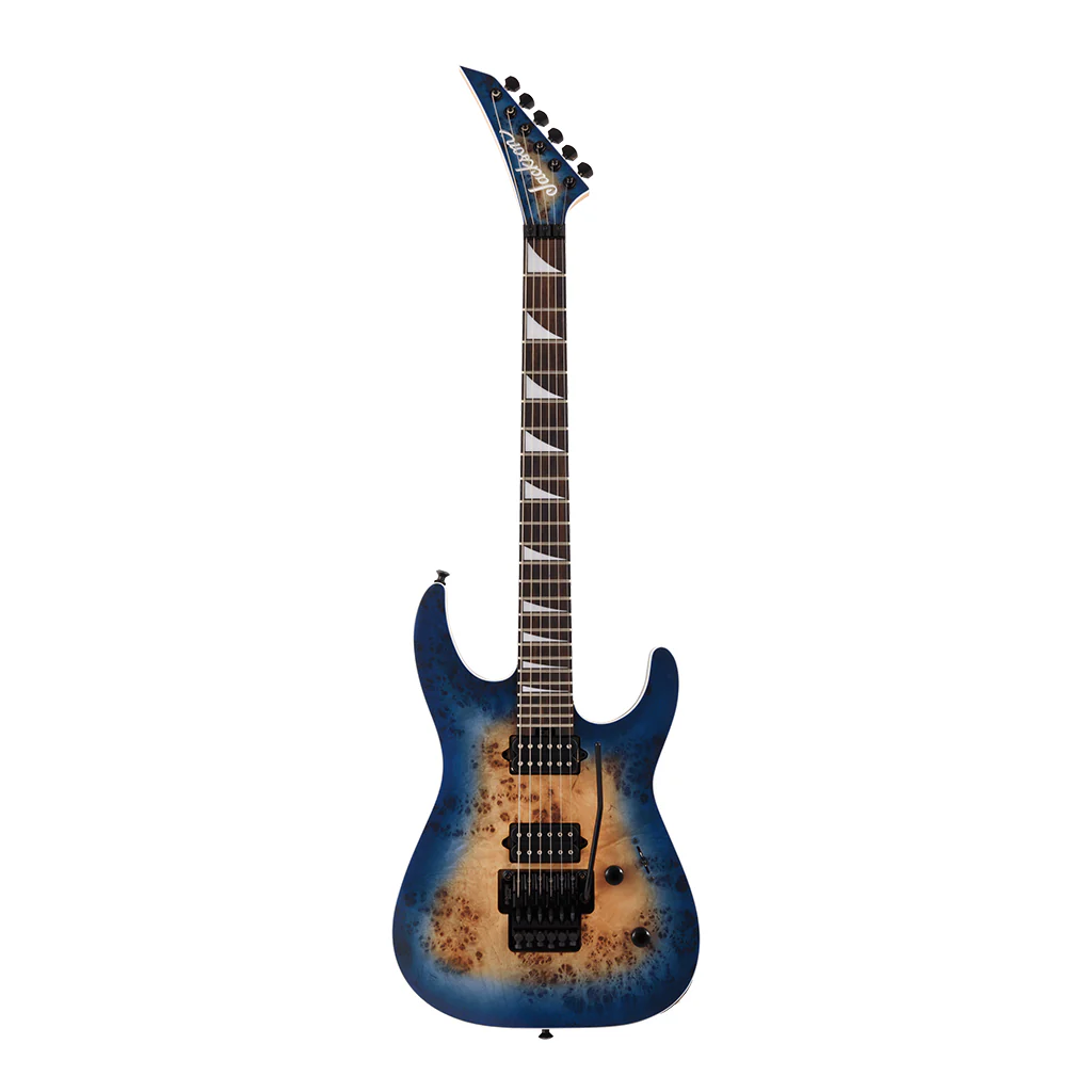 Jackson MJ Series Dinky DKRP, Ebony Fingerboard, Transparent Blue Burst | Electric Guitars | 2904011811 - Image 2