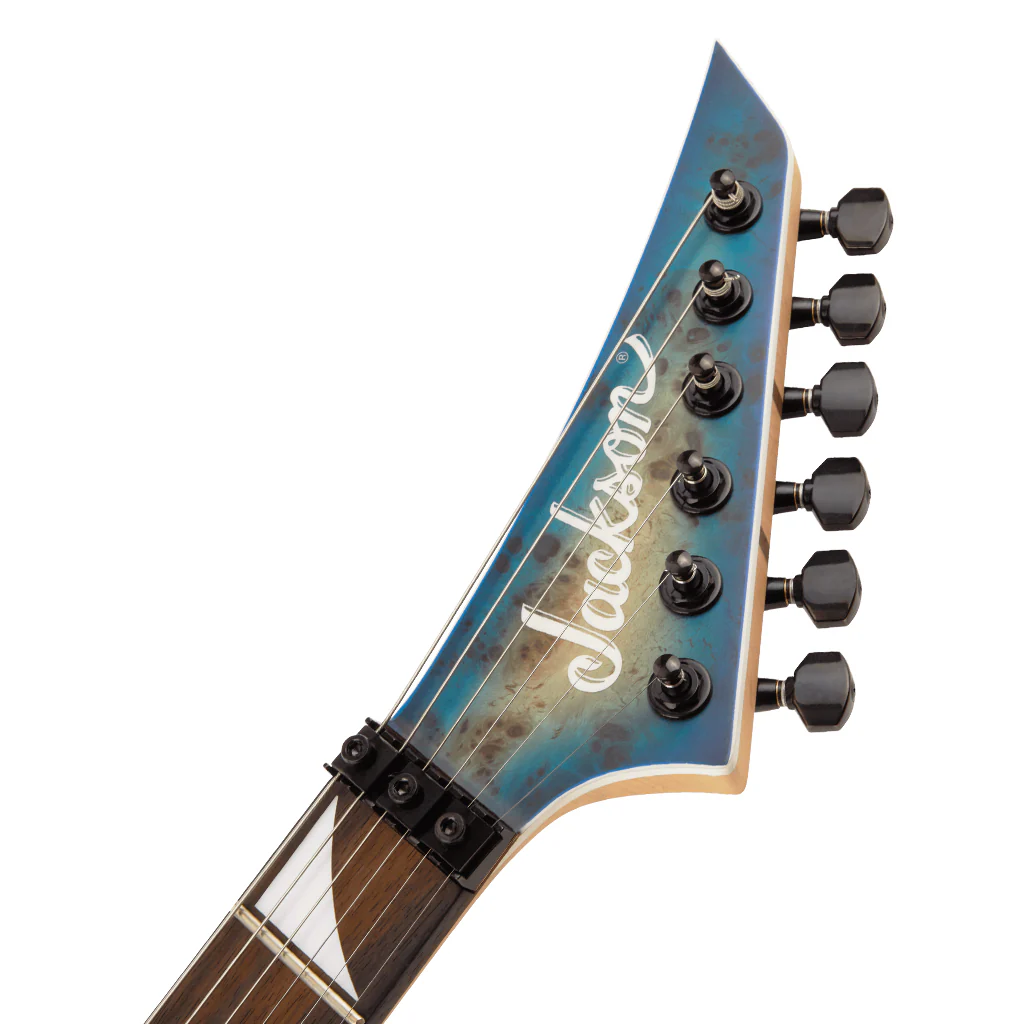 Jackson MJ Series Dinky DKRP, Ebony Fingerboard, Transparent Blue Burst | Electric Guitars | 2904011811 - Image 4