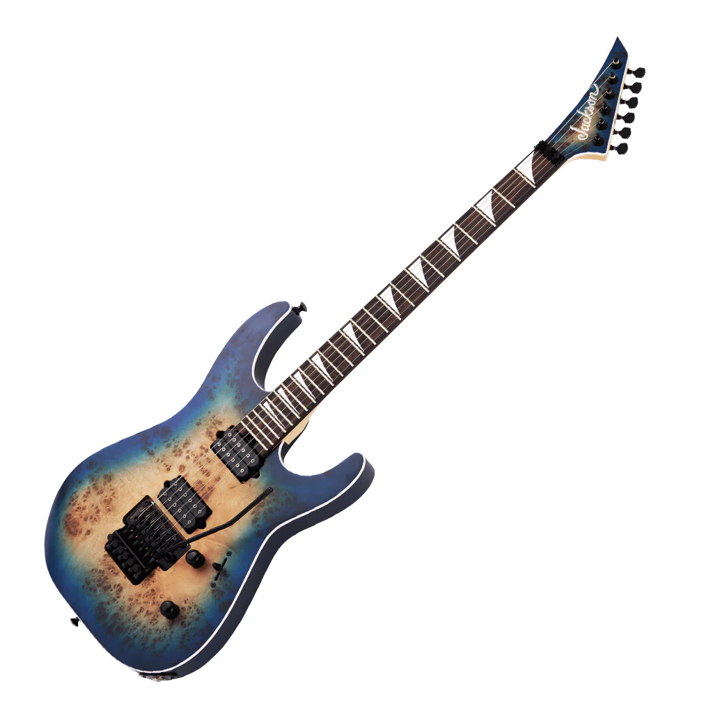 Jackson MJ Series Dinky DKRP, Ebony Fingerboard, Transparent Blue Burst | Electric Guitars | 2904011811 - Image 7