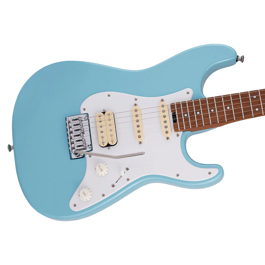 Jackson - MJ Series Signature Misha Mansoor So-Cal 2PT - Caramelized Maple Fingerboard - Daphne Blue | Electric Guitars | 2904008827 - Image 4