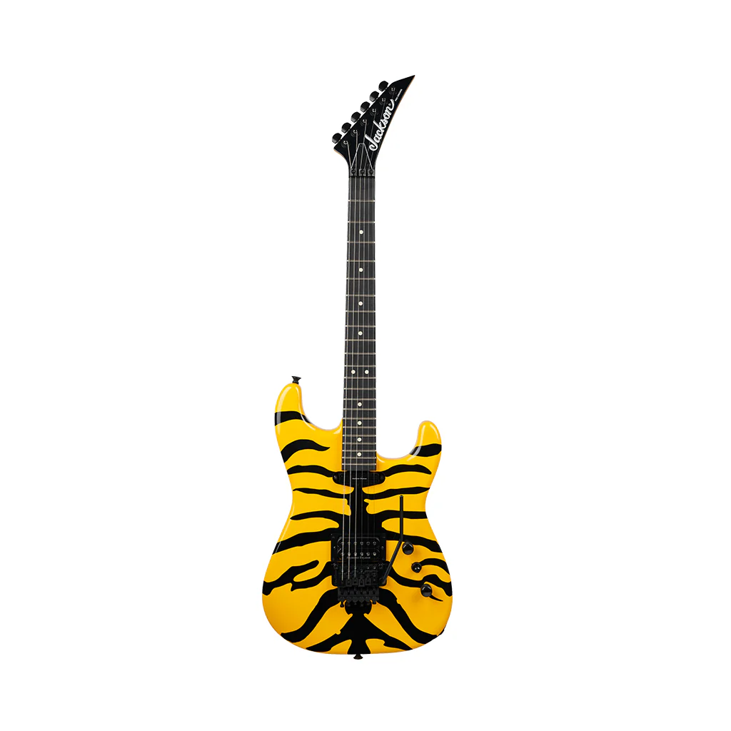 Jackson Pro Origins 1985 San Dimas SD1 HH FR Limited Edition Electric Guitar - Yellow Bengal - Image 3