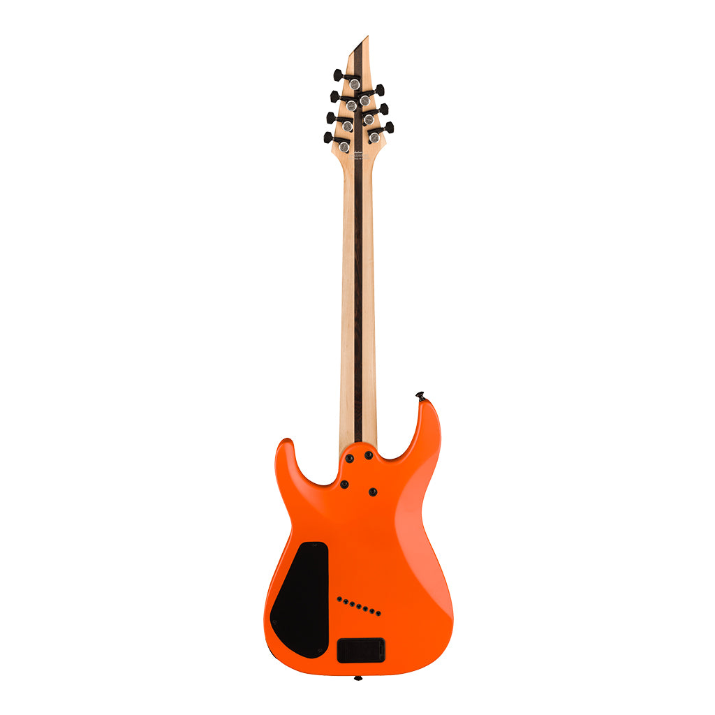 Jackson Pro Plus Series DK Modern HT7 MS, Ebony Fingerboard, Satin Orange Crush - Image 3