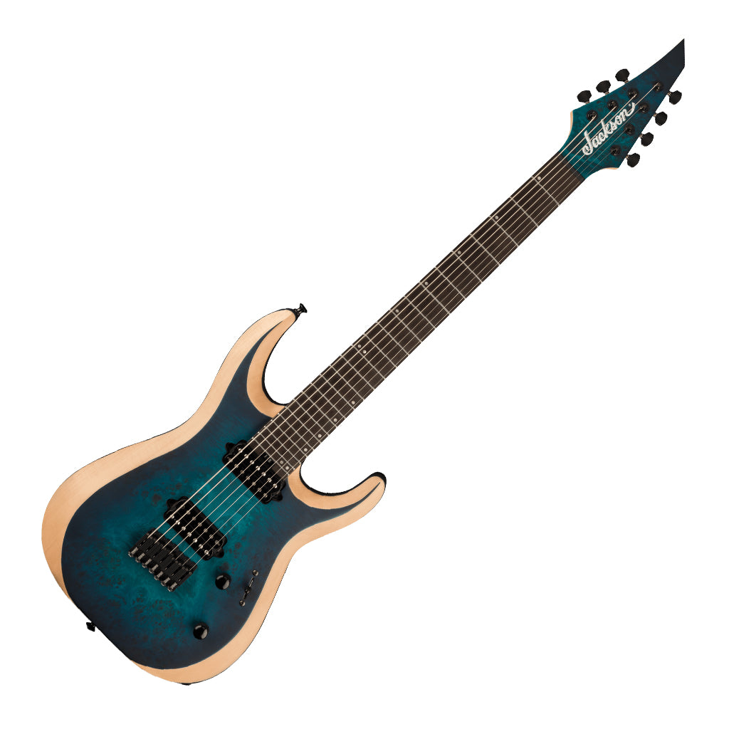 Jackson Pro Plus Series DK Modern MDK7P HT, Ebony Fingerboard, Chlorine Burst - Image 7