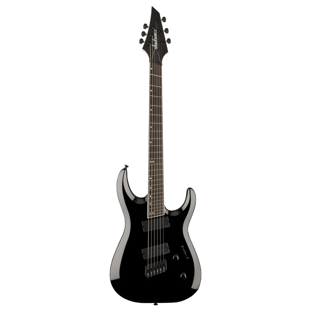Jackson Pro Plus Series DK Modern MS HT6, Ebony Fingerboard, Gloss Black - Image 2